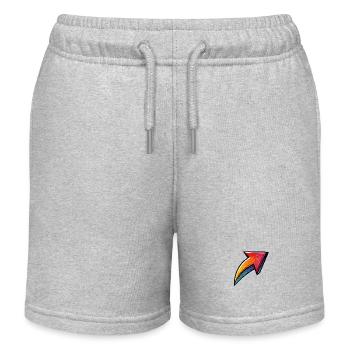 arrow - Kids Organic Sweat Shorts by Stanley/Stella - heather grey - Front