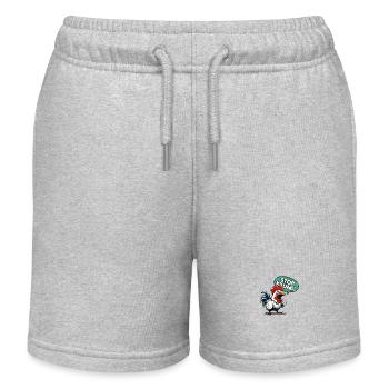 Hör auf zu töten ! - Kinder Organic Joggingshorts Mini Bolter von Stanley/Stella - Grau meliert - Vorne