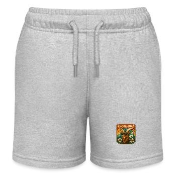 Khoga Guat Capricorn - Kids Organic Sweat Shorts by Stanley/Stella - heather grey - Front