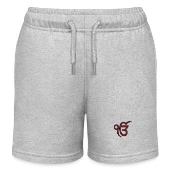 Ek Onkar - Kinder Organic Joggingshorts Mini Bolter von Stanley/Stella - Grau meliert - Vorne