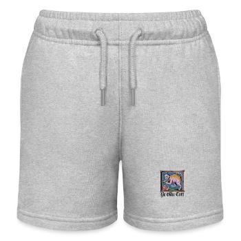 Ye Olde Catt - Short de jogging enfant bio Stanley/Stella - gris chiné - Devant