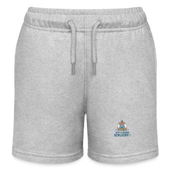 Wave madness - Kids Organic Sweat Shorts by Stanley/Stella - heather grey - Front