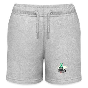 UNIT - Kids Organic Sweat Shorts by Stanley/Stella - heather grey - Front