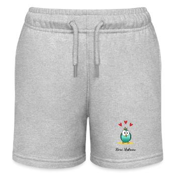 MAÎTRESSE. MERCI. MERCI MAÎTRESSE. - Short de jogging enfant bio Stanley/Stella - gris chiné - Devant