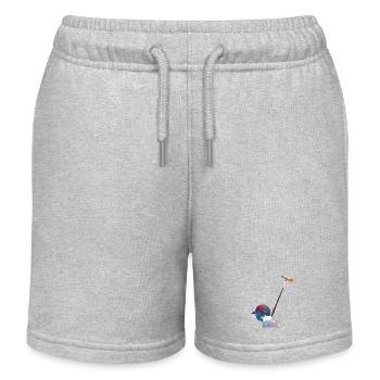 Polo sport art #polo #sport - Short de jogging enfant bio Stanley/Stella - gris chiné - Devant