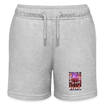 Kroatien Kroatien Hrvatska Ultra Sommer Split Musik - Kinder Organic Joggingshorts Mini Bolter von Stanley/Stella - Grau meliert - Vorne