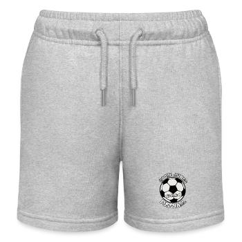 Cooler Jugend Fußball Schirm - Kinder Organic Joggingshorts Mini Bolter von Stanley/Stella - Grau meliert - Vorne