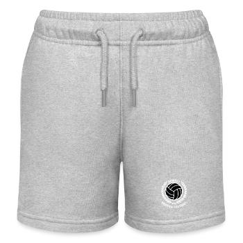 Contre le football moderne - Short de jogging enfant bio Stanley/Stella - gris chiné - Devant