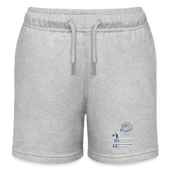 Astronomie Teleskop - Kinder Organic Joggingshorts Mini Bolter von Stanley/Stella - Grau meliert - Vorne