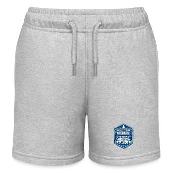 Camping - Kinder Organic Joggingshorts Mini Bolter von Stanley/Stella - Grau meliert - Vorne