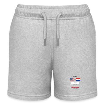 USA vs Paraguay Football Score Card - Short de jogging enfant bio Stanley/Stella - gris chiné - Devant