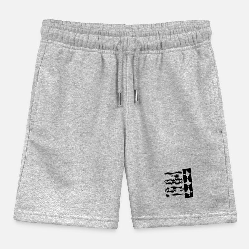 1984 with Plot Surveillance Camera Kids Organic Sweat Shorts by Stanley/Stella
