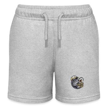 Barsch - Kinder Organic Joggingshorts Mini Bolter von Stanley/Stella - Grau meliert - Vorne