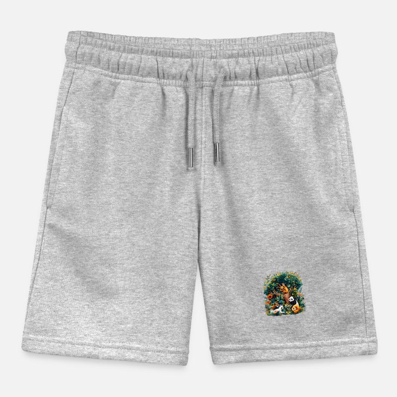 Biodiversity needs help Kids Organic Sweat Shorts by Stanley/Stella