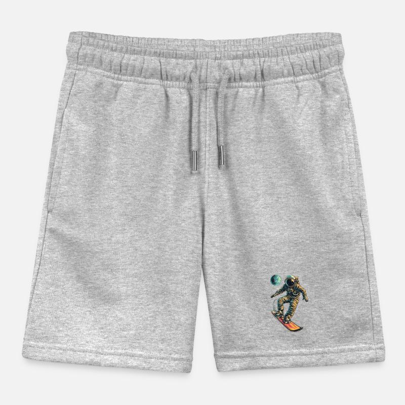 Zero Gravity snowboarding Kids Organic Sweat Shorts by Stanley/Stella