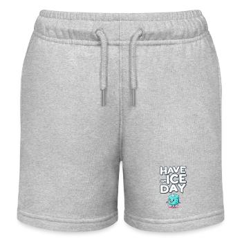 Have An Ice Day - Kinder Organic Joggingshorts Mini Bolter von Stanley/Stella - Grau meliert - Vorne