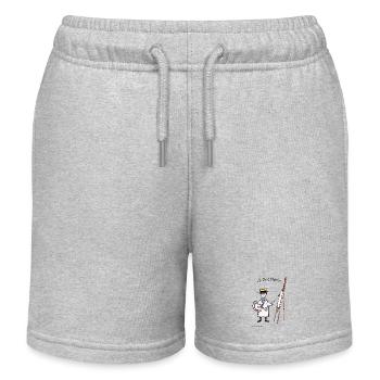 LE PETIT PEINTRE CREATION LOUIS RUNEMBERG - Short de jogging enfant bio Stanley/Stella - gris chiné - Devant