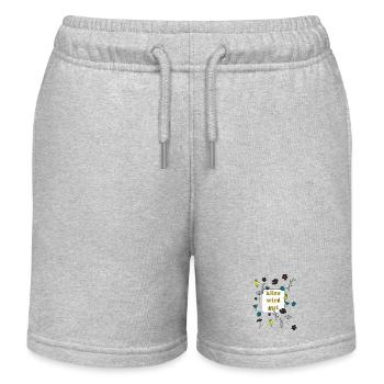 alles wird gut - Kinder Organic Joggingshorts Mini Bolter von Stanley/Stella - Grau meliert - Vorne