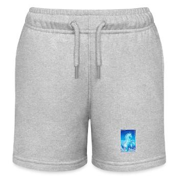 Dragon Water Dragon Fimaro Sonja Ariel von Staden - Kids Organic Sweat Shorts by Stanley/Stella - heather grey - Front