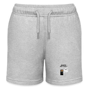 Phasmophobia EMF Geisterbox - Kinder Organic Joggingshorts Mini Bolter von Stanley/Stella - Grau meliert - Vorne
