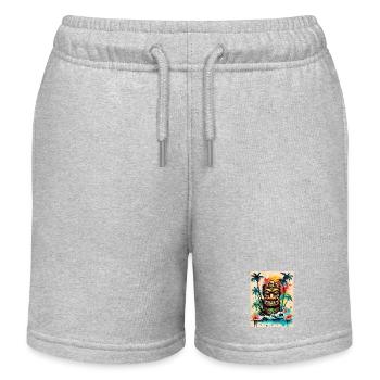 Art Tiki Splash - Short de jogging enfant bio Stanley/Stella - gris chiné - Devant