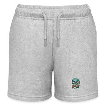 Goslar Winter Magic - Kids Organic Sweat Shorts by Stanley/Stella - heather grey - Front