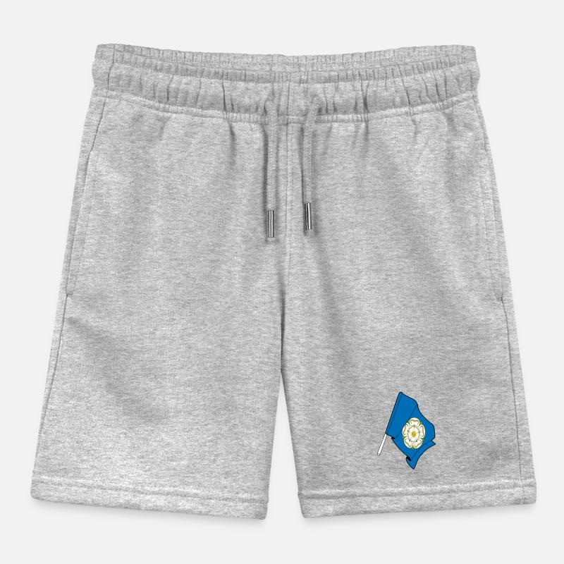 Drapeau du Yorkshire Short de jogging enfant bio Stanley/Stella