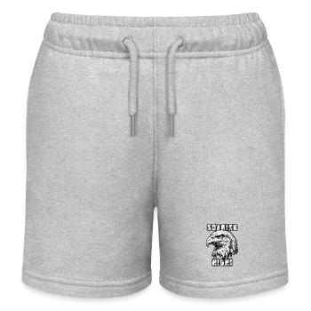 Golden Eagle Soaring High Liberty - Kids Organic Sweat Shorts by Stanley/Stella - heather grey - Front