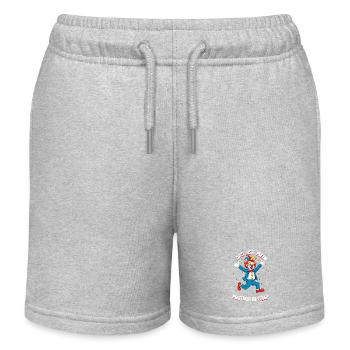 Carnival Costume Politician Carnival Carnival - Kids Organic Sweat Shorts by Stanley/Stella - heather grey - Front