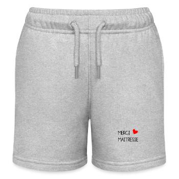 VIELEN DANK. GELIEBTE. DANKE HERRIN - Kinder Organic Joggingshorts Mini Bolter von Stanley/Stella - Grau meliert - Vorne