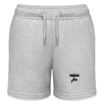 Une profonde passion pour la moto - Short de jogging enfant bio Stanley/Stella - gris chiné - Devant
