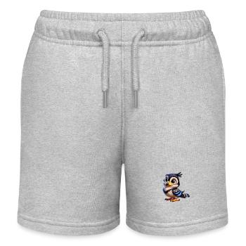 Arend jung - Kinder Organic Joggingshorts Mini Bolter von Stanley/Stella - Grau meliert - Vorne