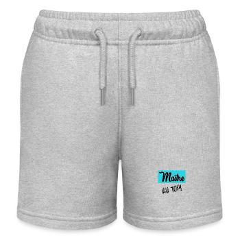 MASTER - Kids Organic Sweat Shorts by Stanley/Stella - heather grey - Front
