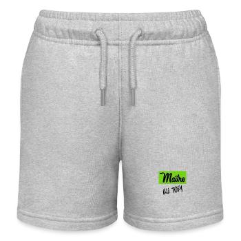 MASTER - Kids Organic Sweat Shorts by Stanley/Stella - heather grey - Front