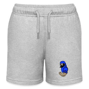 pirate - Short de jogging enfant bio Stanley/Stella - gris chiné - Devant
