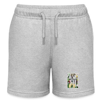 BASEBALL - Short de jogging enfant bio Stanley/Stella - gris chiné - Devant