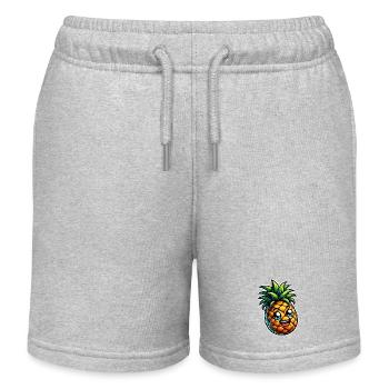 Ananas - Short de jogging enfant bio Stanley/Stella - gris chiné - Devant