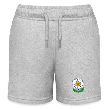 Daisy - Kids Organic Sweat Shorts by Stanley/Stella - heather grey - Front