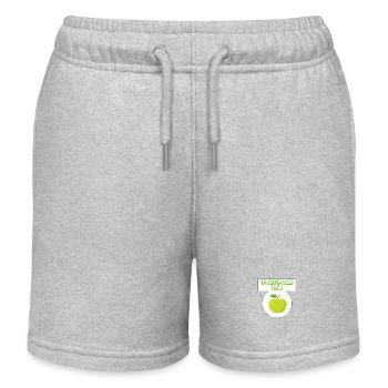 Tout pour ma pomme - Short de jogging enfant bio Stanley/Stella - gris chiné - Devant