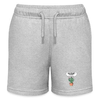 Cactus sarcastique - Short de jogging enfant bio Stanley/Stella - gris chiné - Devant
