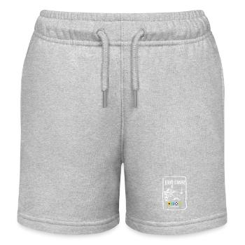 Cape Cod Côte Est Phare et Littoral - Short de jogging enfant bio Stanley/Stella - gris chiné - Devant