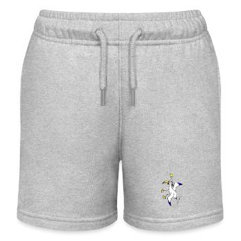 Kreischmöwe © Chyropterum Innoxius - Kinder Organic Joggingshorts Mini Bolter von Stanley/Stella - Grau meliert - Vorne