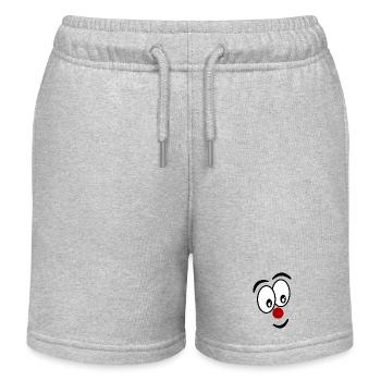 HUMOR. QUOTATION. MESSAGE. RETIREMENT. ANNIVERSARY. - Kids Organic Sweat Shorts by Stanley/Stella - heather grey - Front