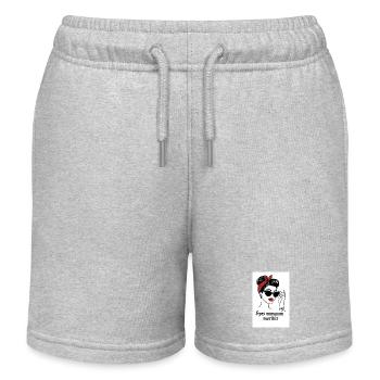 Rubina *Spes* - Kinder Organic Joggingshorts Mini Bolter von Stanley/Stella - Grau meliert - Vorne