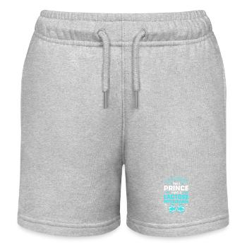 Milch Allergie Laktose Intoleranz Blähungen - Kinder Organic Joggingshorts Mini Bolter von Stanley/Stella - Grau meliert - Vorne