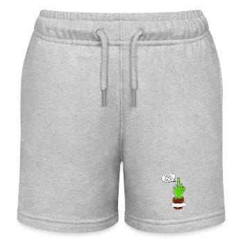 Graffiti - Kinder Organic Joggingshorts Mini Bolter von Stanley/Stella - Grau meliert - Vorne