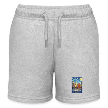 Valladolid Spain - Kinder Organic Joggingshorts Mini Bolter von Stanley/Stella - Grau meliert - Vorne