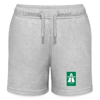 Autostrada Napoli A1 Vintage Poster - Kinder Organic Joggingshorts Mini Bolter von Stanley/Stella - Grau meliert - Vorne