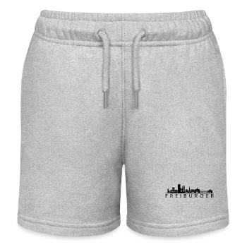 Fribourg! Freiburg, my city! - Kids Organic Sweat Shorts by Stanley/Stella - heather grey - Front
