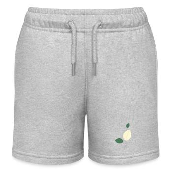 Nature minimaliste de l’étude des feuilles - Short de jogging enfant bio Stanley/Stella - gris chiné - Devant